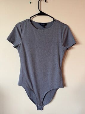 ISANI Grey Short-Sleeve Bodysuit
